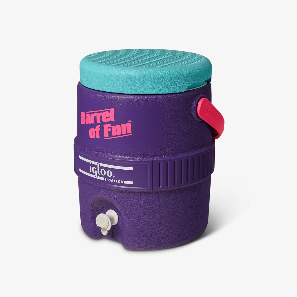 Igloo Retro Barrel of Fun 2 Gallon Jug