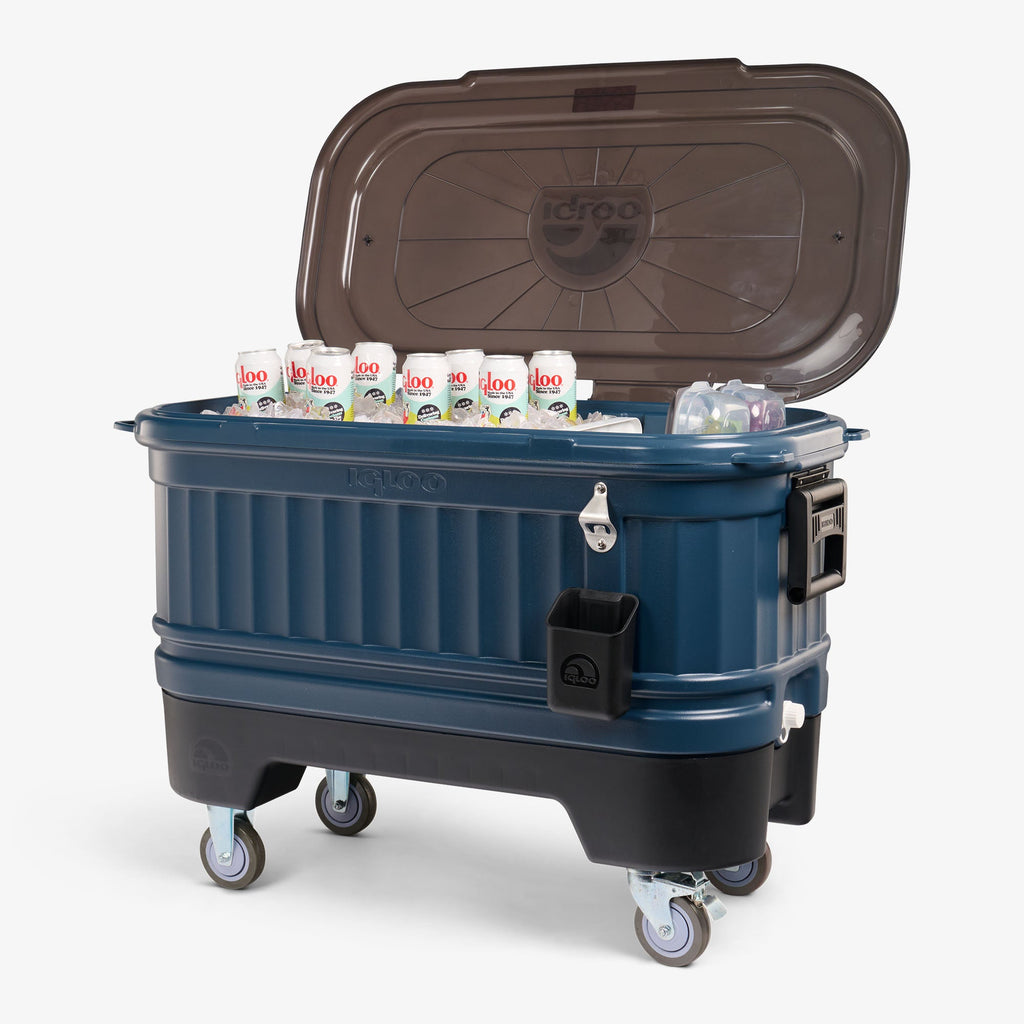 Igloo Party Bar 125 Qt Rolling Bar Cooler