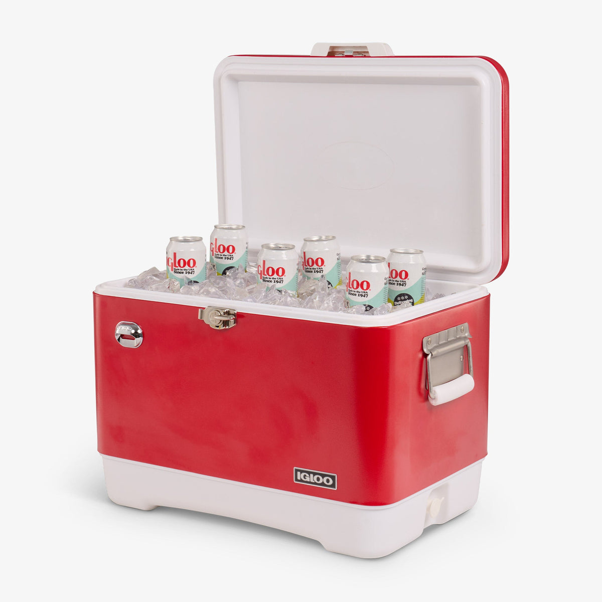 Igloo Legacy 54 Qt Retro Steel Cooler