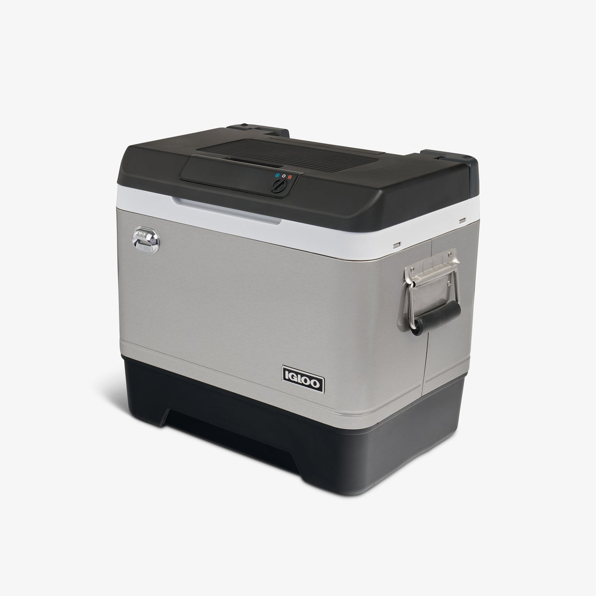 Igloo Legacy 42 Electric Cooler Retro Steel Design