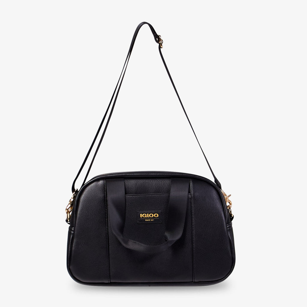 Igloo Luxe Faux-Leather Satchel Cooler Bag