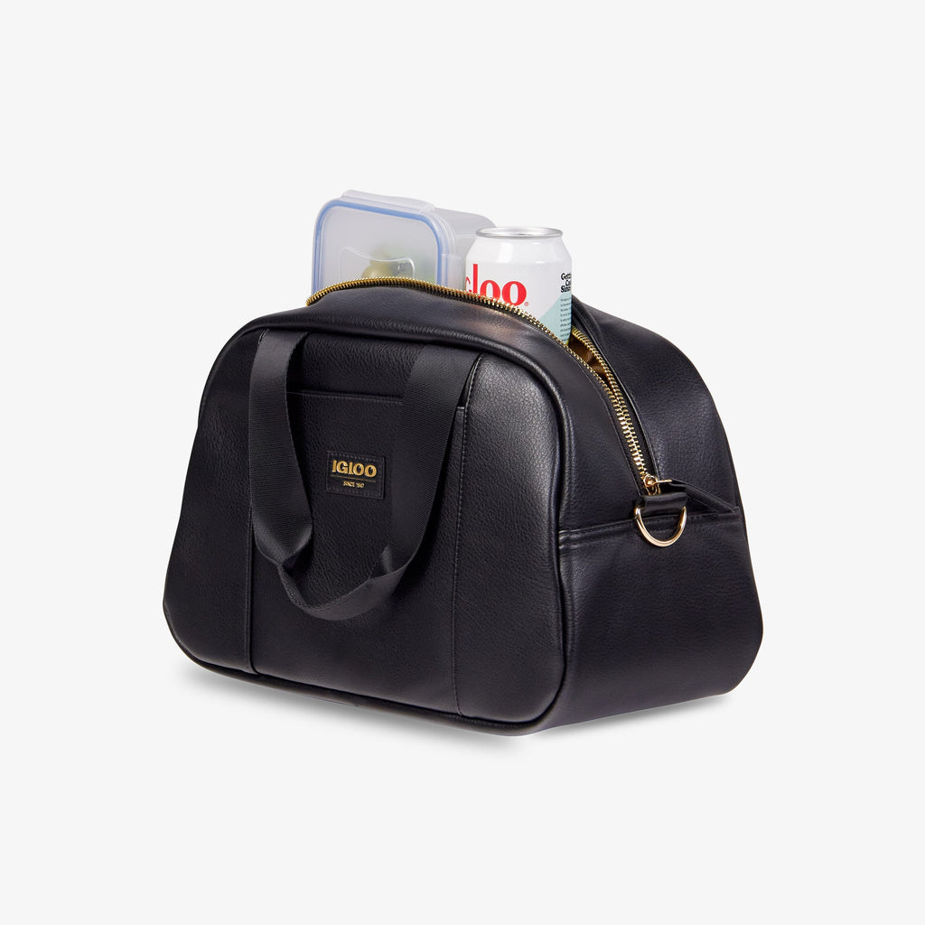 Igloo Luxe Faux-Leather Satchel Cooler Bag