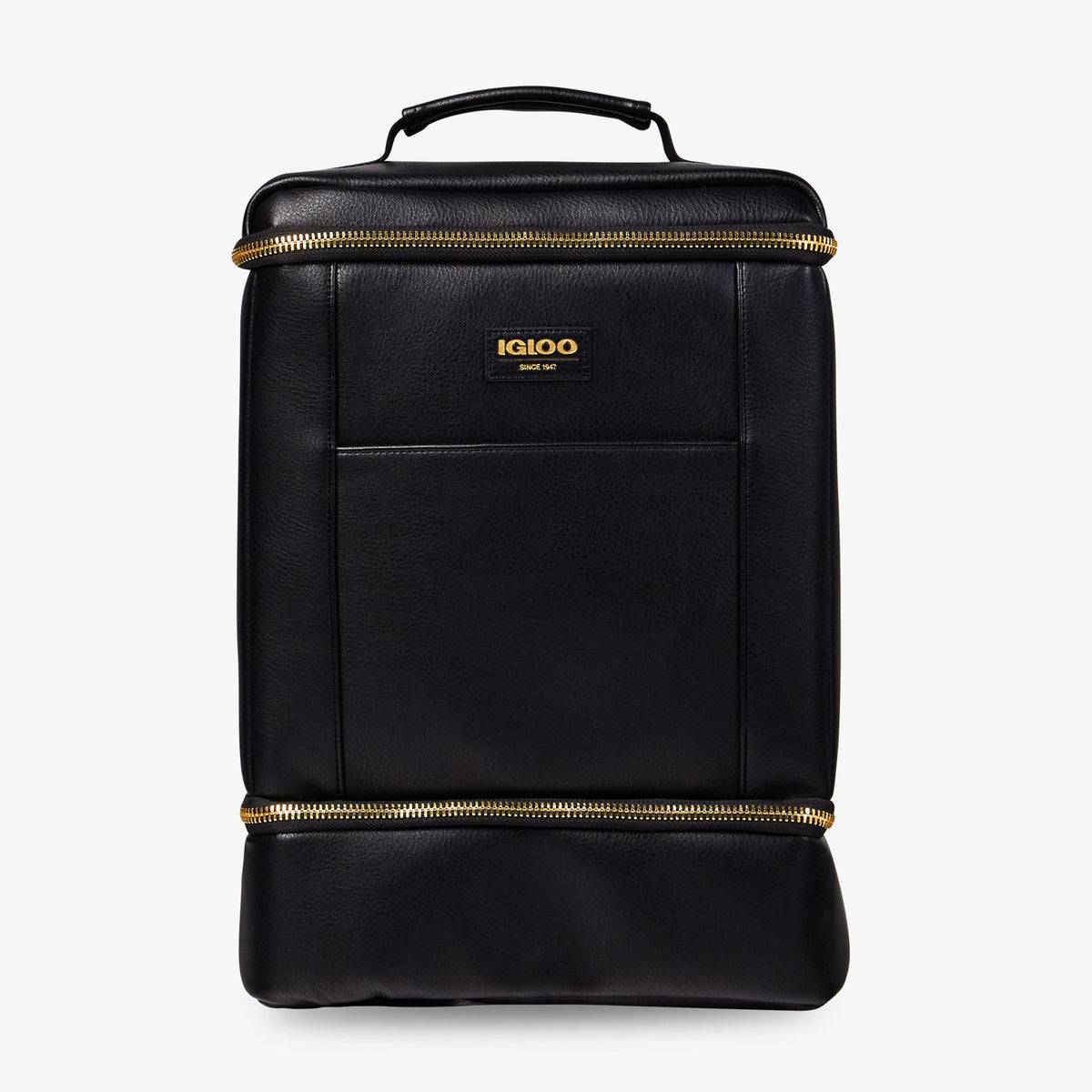 Igloo Luxe Faux-Leather Dual Compartment Backpack