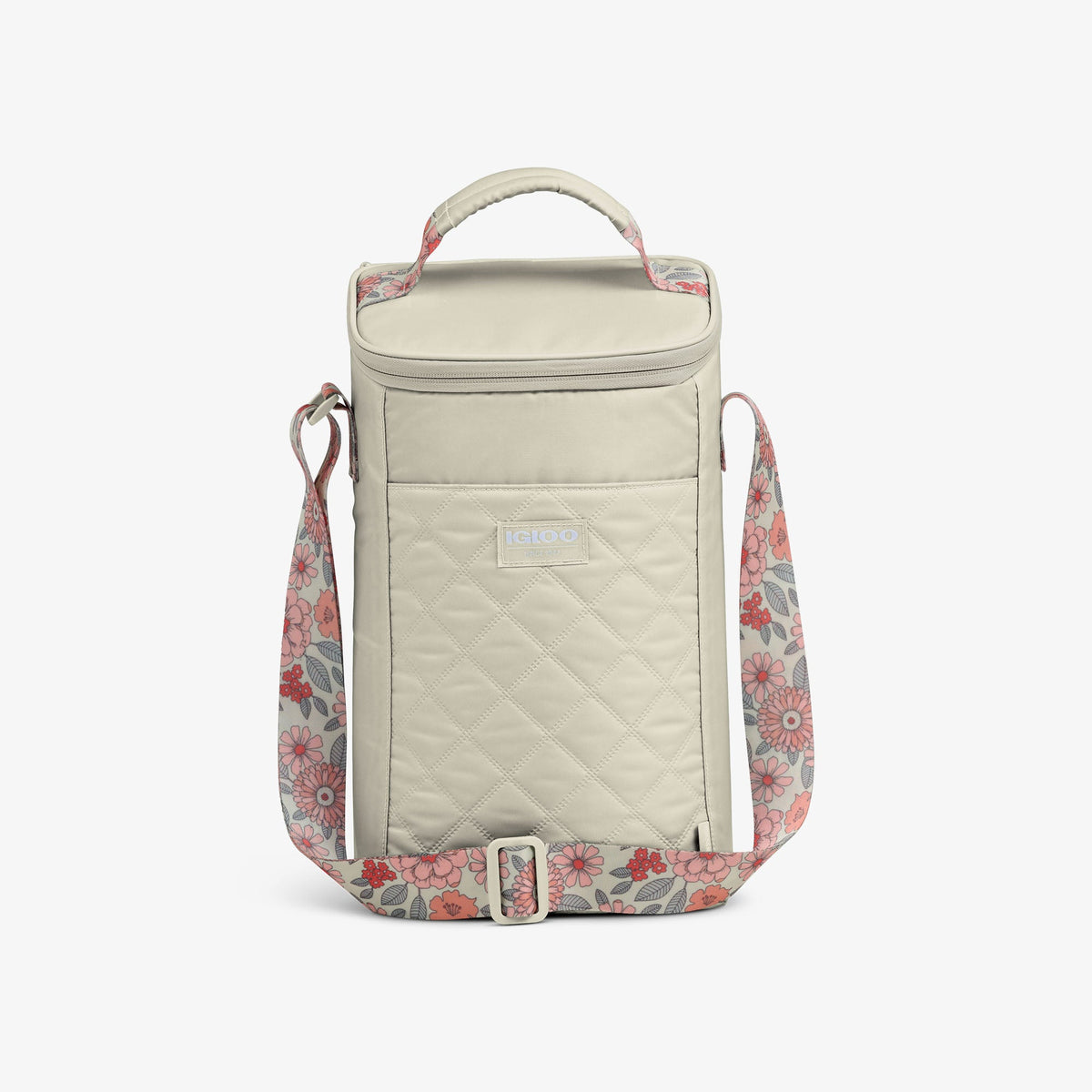 Igloo Floral MaxCold DUO Vertical Crossbody Cooler Bag