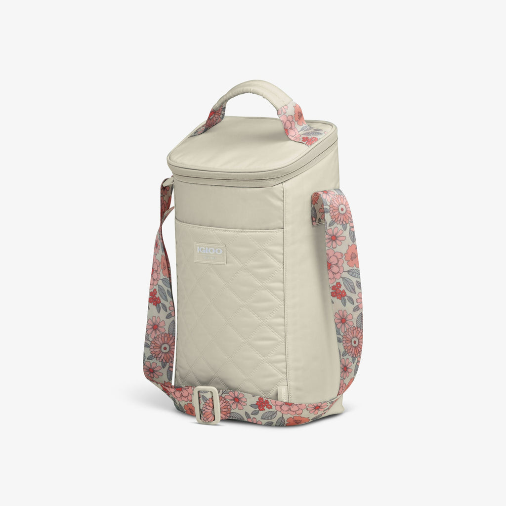 Igloo Floral MaxCold DUO Vertical Crossbody Cooler Bag