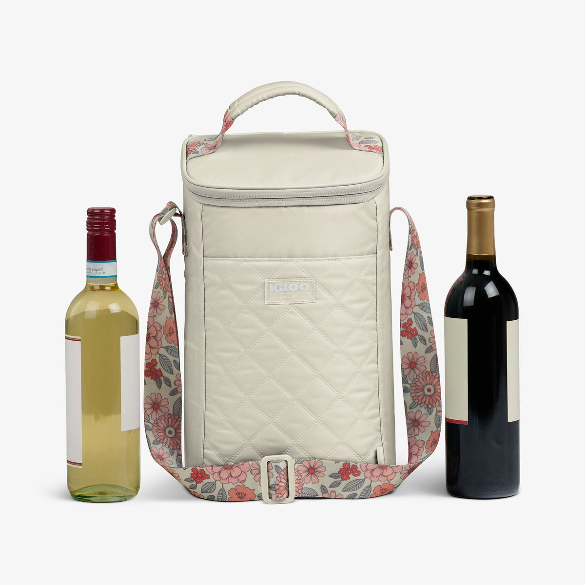Igloo Floral MaxCold DUO Vertical Crossbody Cooler Bag