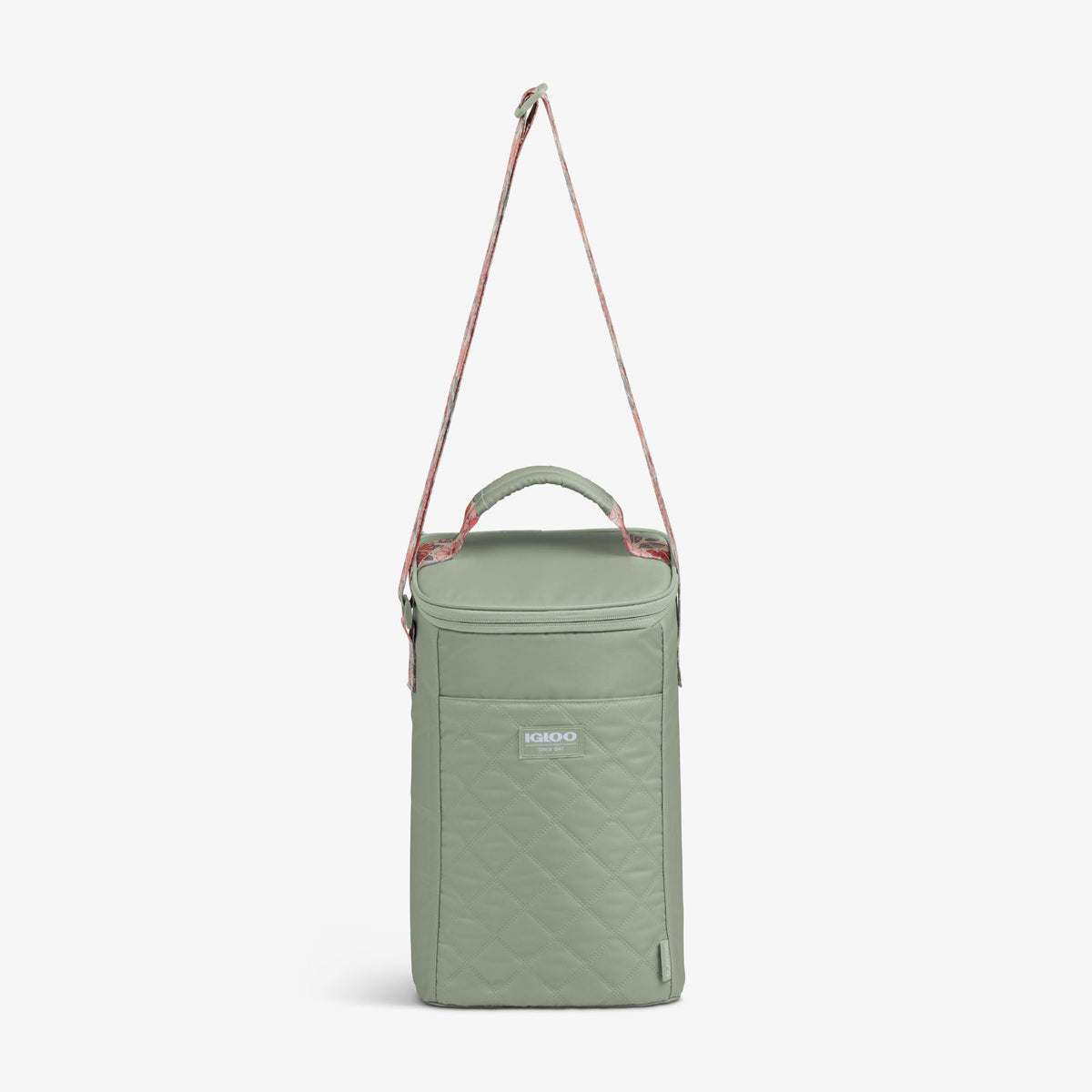 Igloo Floral MaxCold DUO Vertical Crossbody Cooler Bag