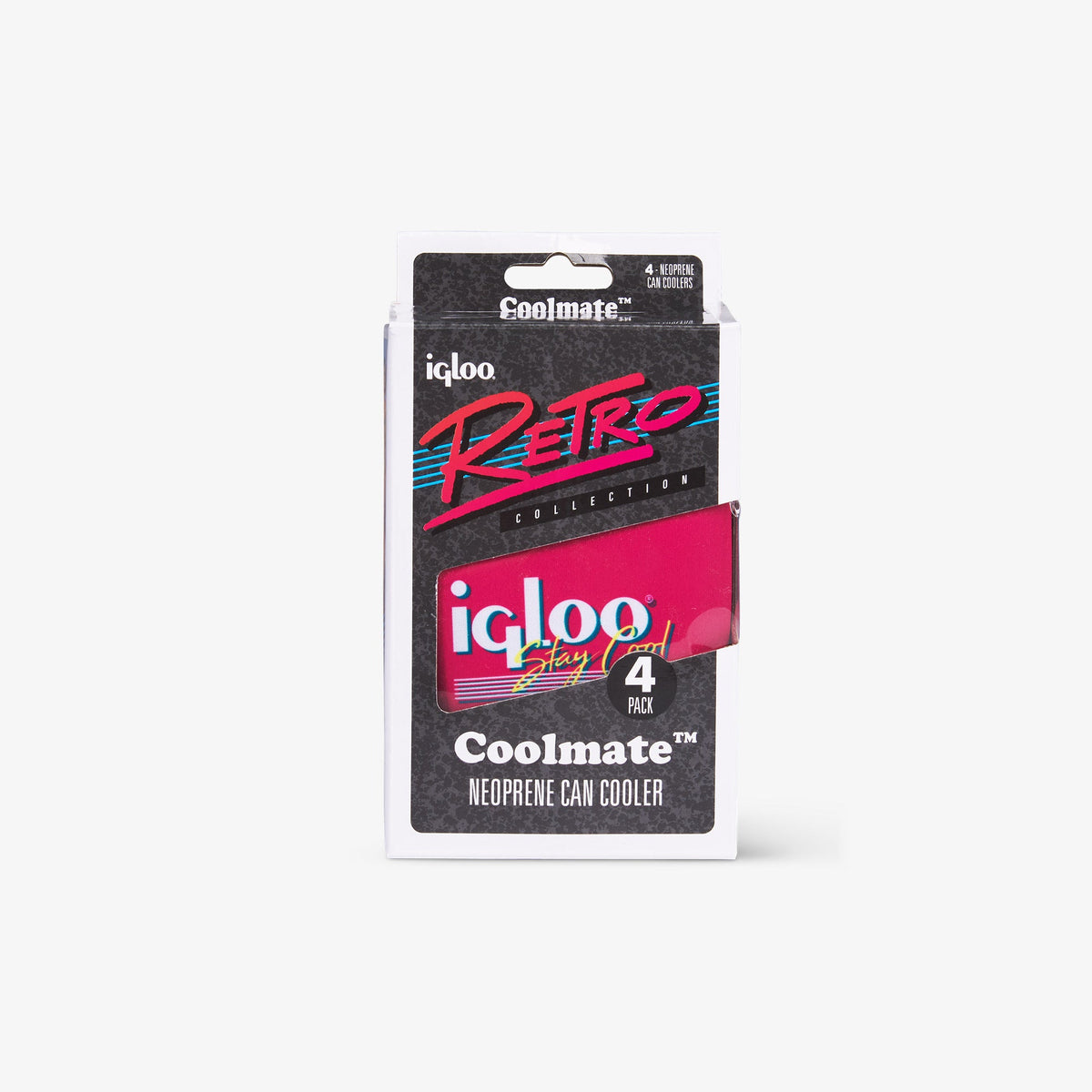 Igloo Retro Soft Coolmate 4-Pack Can Coolers